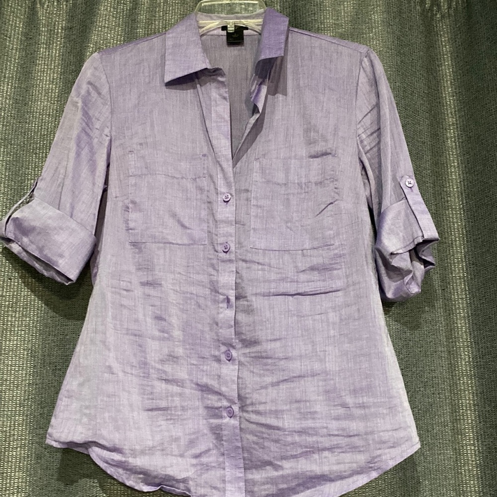 Ann Taylor purple Blouse